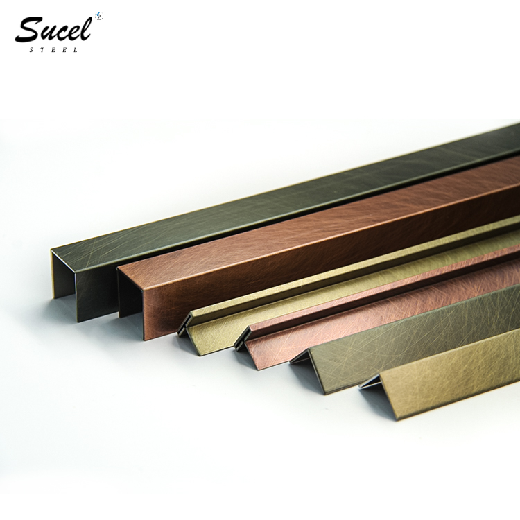 2021 Sucel The Newest Style Of Copper Coated Stainless Steel Trims On Sale
