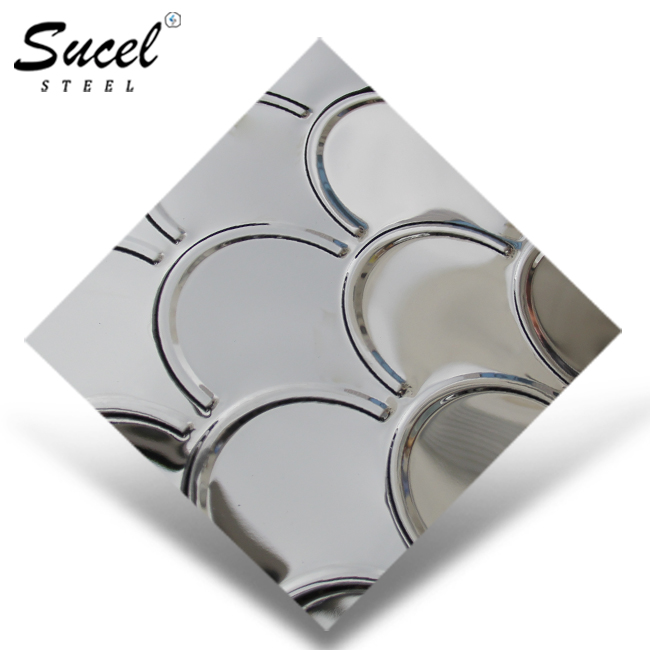 SUC-EB122 SS Checkered Chequered Plate