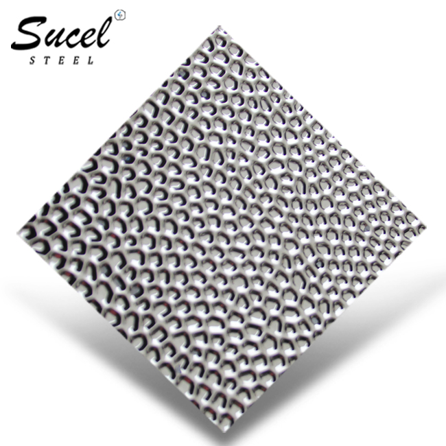 SUC-EB123 SS Checkered Embossed Stainless Steel Chequered Plate
