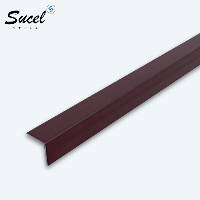 Sucel Steel Decorative wall tiles decorative stainless steel L-shaped strip