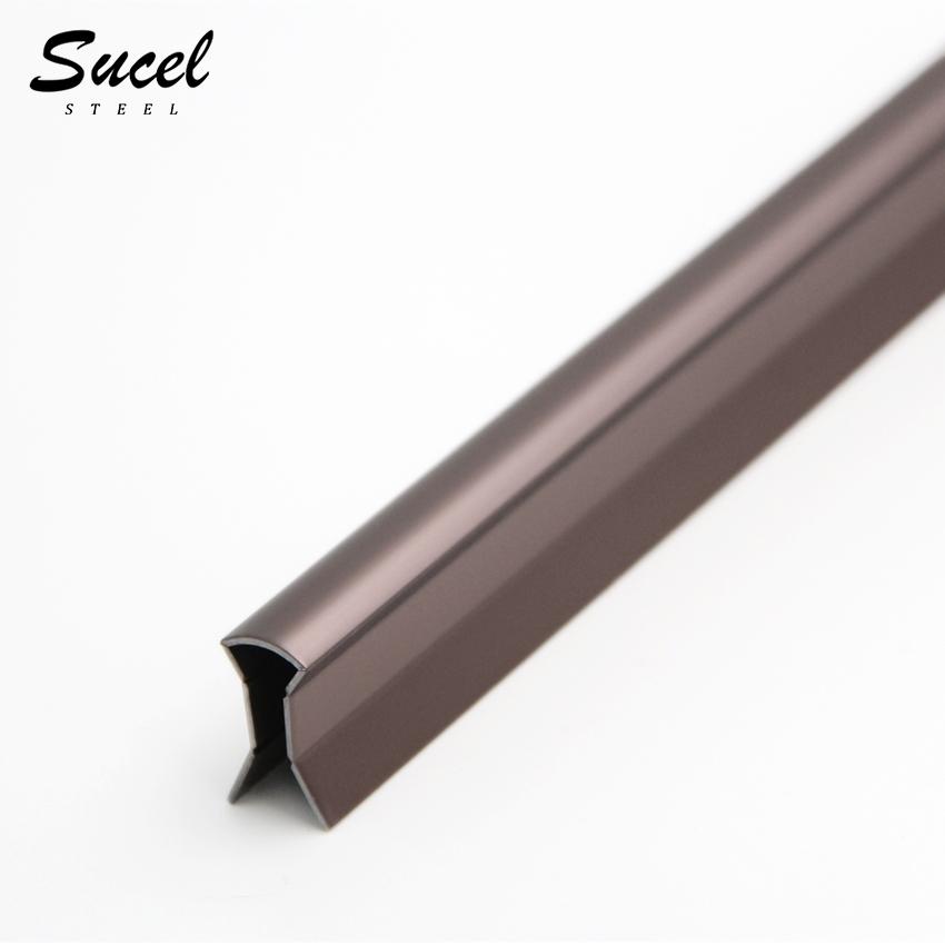 Sucel Steel Custom Decorative 304 316 Stainless Steel Floor Edge Trim