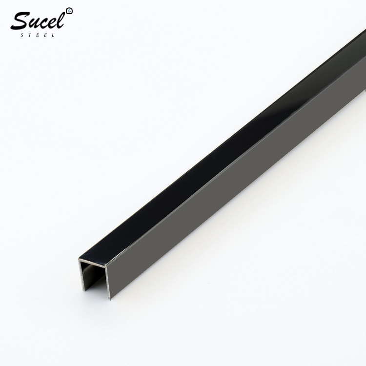 Color Decorative Stainless Steel Metal Strip Tile Trims