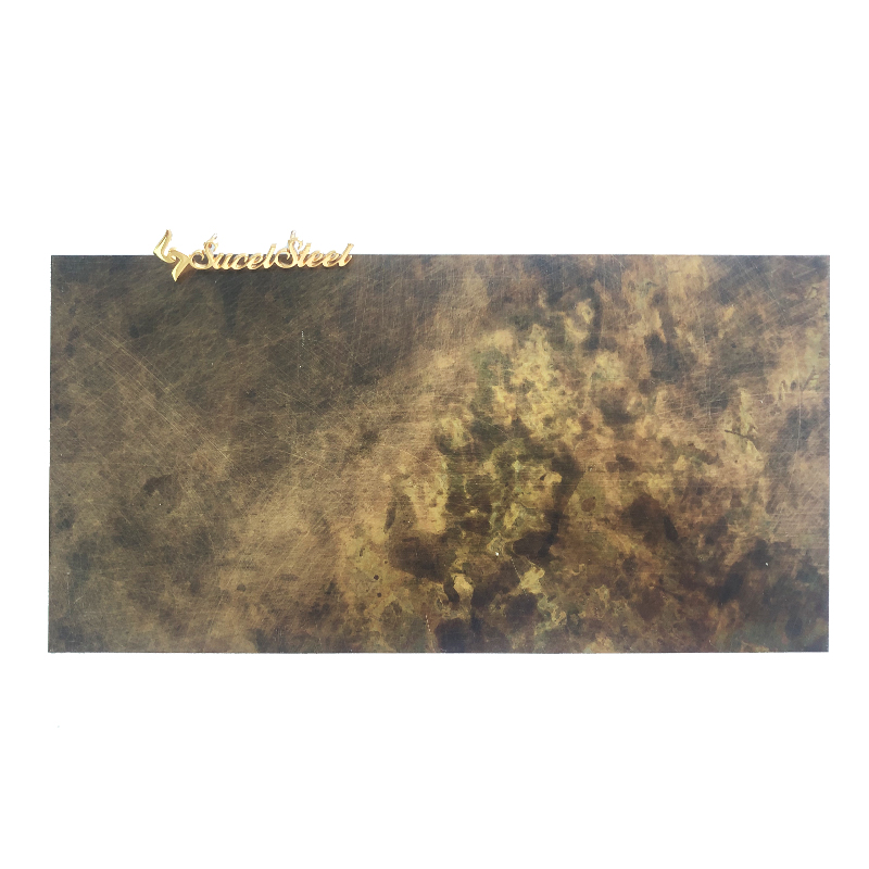 Foshan Sucel Art Copper Coated Stainless Steel Sheet For Funiture