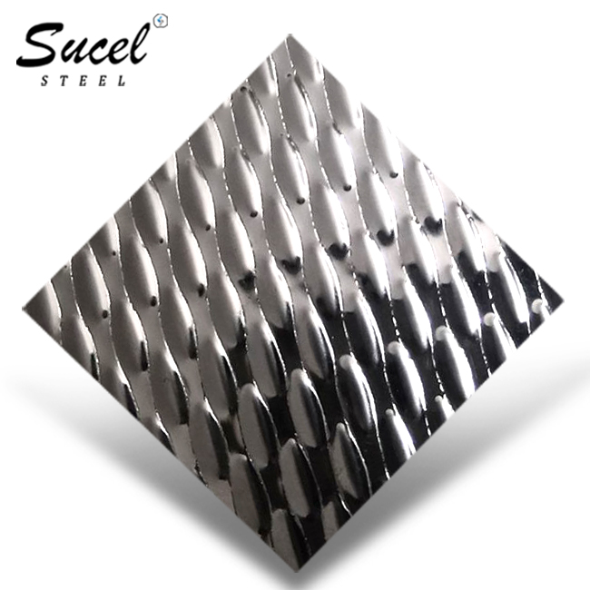 SUC-EB117 SS Checkered Chequered Plate
