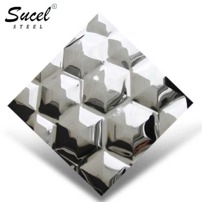 SUC-EB118 SS Checkered Chequered Plate