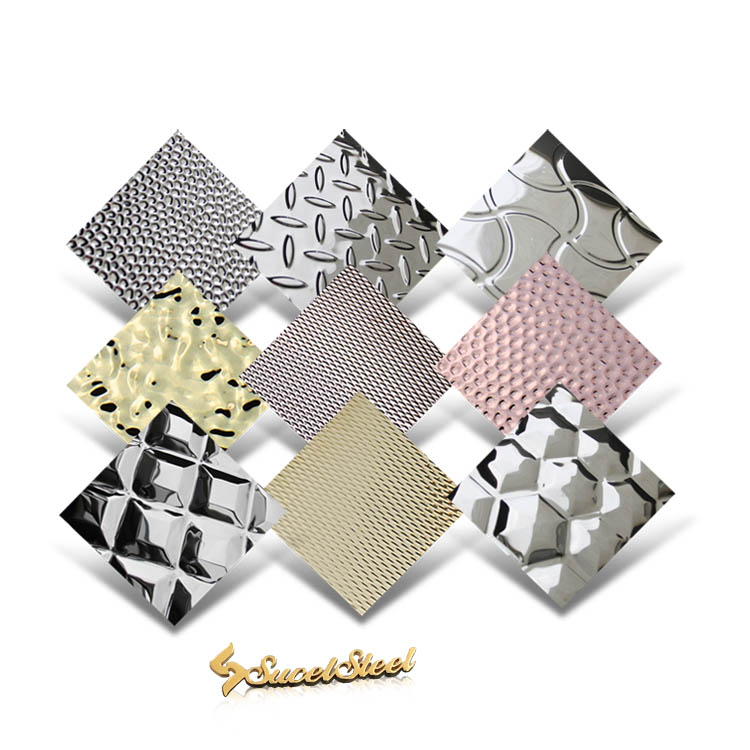 2022 SUCEL Embossed Pattered Stainless Steel Style