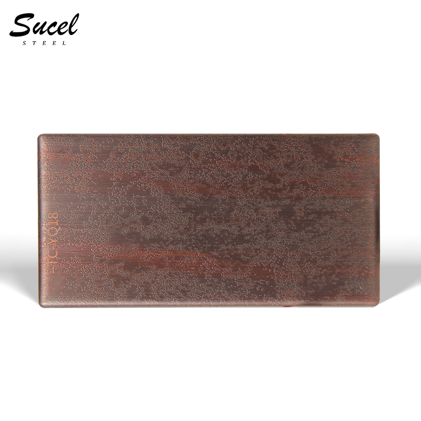 Sucel Steel Copper Coating Antique Decoration YQ18 Stainless Steel Sheet